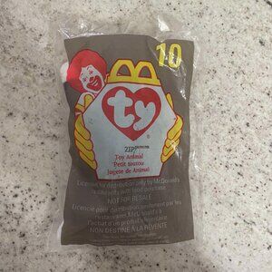 1998 McDonald’s Ty Teenie Beanie Babies - Zip (#10)